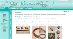 Desktop Screenshot of kralen.com