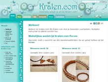 Tablet Screenshot of kralen.com